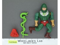King Hiss 100% Complete He-Man Masters of the Universe MOTU 1986 Mattel Vintage