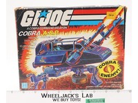 Cobra A.S.P. ASP W/ Box 100% Complete G.I. Joe 1984 Hasbro Vintage Vehicle