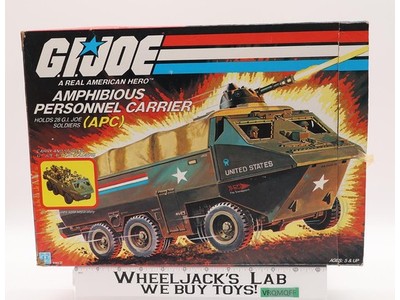 APC Amphibious Personnel Carrier 100% Complete GI Joe 1983 Hasbro Vehicle