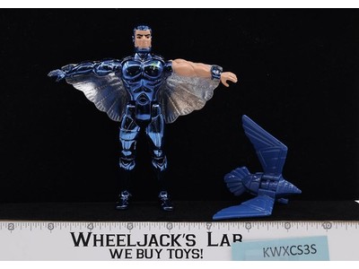 Steelwill W/ Stronghold 100% Complete Silverhawks 1986 Telepix Kenner Vintage