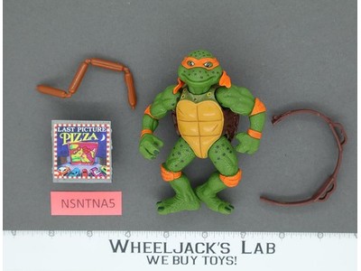 Movie Star Mike Teenage Mutant Ninja Turtle 1992 Playmates Vintage Action Figure
