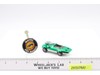 Peeping Bomb Emerald Green w/ Button 1969 1970 Redline Hot Wheels Mattel Vtg RL
