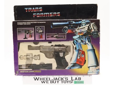 Megatron 100% Complete W/BOX & INSERT G1 Transformers Hasbro 1984 Figure