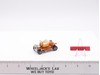 Hot Heap Orange w/ Creme Interior 1968 Mattel Hot Wheels Redline RL w/ Button