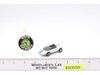 Jack Rabbit Special White Enamel Hot Wheels 1969 1970 Mattel Redline w/ BUTTON