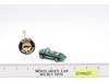 Silhouette Green 1967 1968 Mattel Redline Hot Wheels Vintage RL w/ Button