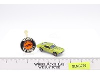 Custom Mustang Antifreeze 1968 Redline Hot Wheels Mattel Vintage RL w/ Button
