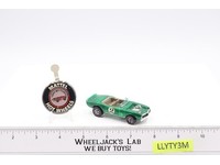 Light My Firebird Green 1969 1970 Mattel Hot Wheels Vintage Redline RL w/ Button