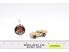 Custom Corvette Gold 1968 Redline Hot Wheels Mattel Vintage RL w/ Button