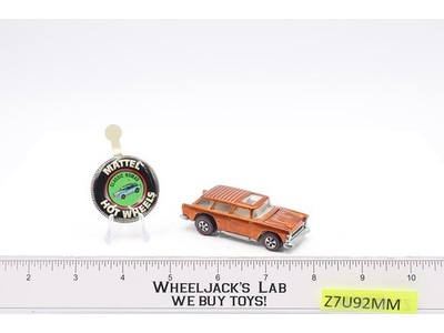 Classic Nomad ORANGE 1969 1970 Hot Wheels Redline Mattel RL w/ Button