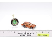 Classic Nomad ORANGE 1969 1970 Hot Wheels Redline Mattel RL w/ Button