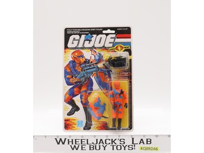 Alley Viper V1 Complete W/34 Cardback & Bubble 1989 G.I. Joe Hasbro Vintage