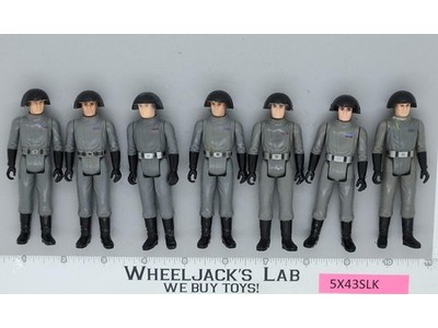 Lot of 7 Star Wars Death Star Commanders 1980s Kenner Vintage Action Figures