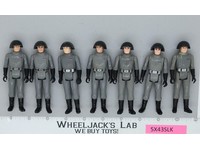Lot of 7 Star Wars Death Star Commanders 1980s Kenner Vintage Action Figures