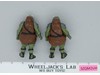 Lot of 2 Gamorrean Guards Star Wars ROTJ 1983 Kenner Action Figures