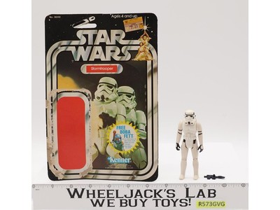 Stormtrooper 100% Complete 20 Back-E Star Wars 1978 Kenner Figure NO REPRO