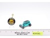 Classic '32 Ford Vicky Aqua 1968 1969 Hot Wheels Vtg Redline w/Button OPEN SHOCK