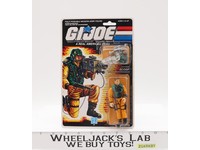 Scoop V1 100% Complete W/ 34 Cardback & Bubble G.I. Joe 1989 Hasbro Vintage