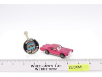Custom Continental Mark III Rose 1968 1969 Hot Wheels Redline Mattel w/ Button