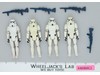 Lot of 4 Star Wars Imperial Stormtroopers 1980s Kenner Vintage Action Figures