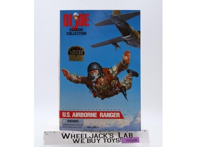 U.S. Airborne Ranger GI Joe Classic Collection 1996 Kenner 12" Figure NEW SEALED