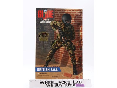 British S.A.S. GI Joe Classic Collection Limited Edition 1996 Hasbro 12" NEW