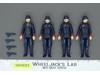 Lot of 4 Bespin Security Guard WHITE Complete Star Wars ESB 1980 Kenner NO REPRO