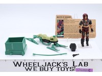 Zartan W/ Chameleon Swamp Skier GI Joe 1984 Hasbro Vintage Action Figure Vehicle