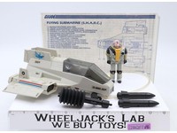 S.H.A.R.C. W/ Deep Six Complete GI Joe 1984 Hasbro Vintage Action Figure Vehicle