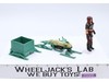 Zartan W/ Chameleon Swamp Skier GI Joe 1984 Hasbro Vintage Action Figure Vehicle