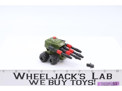 Machine Gun Pac/Rat 100% Complete G.I. Joe 1983 Hasbro Action Figure Vehicle