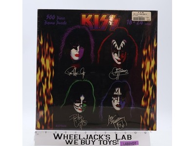 KISS 500 Piece Jigsaw Puzzle 18 x 24 Inches Solo Faces KS39000 Sunsout, Inc.