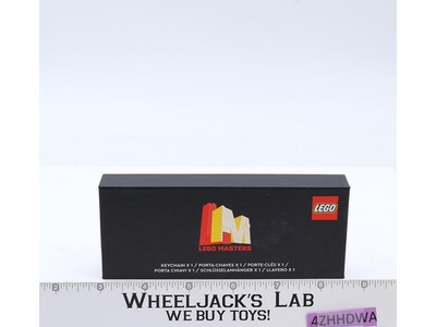 LEGO Masters Exclusive Gold Metal Keychain W/ Original Box SDCC 2023