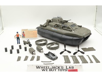 Killer W.H.A.L.E. Hovercraft 100% Complete W/Cutter G.I. Joe 1984 Hasbro Vehicle