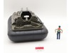 Killer W.H.A.L.E. Hovercraft 100% Complete W/Cutter G.I. Joe 1984 Hasbro Vehicle