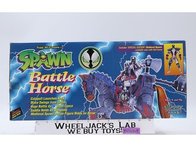 Battle Horse W/ Medieval Spawn 1995 McFarlane Toys Action Figure NEW SEALED