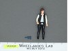 Han Solo BIG HEAD 100% Complete Star Wars 1977 Kenner Action Figure NO REPRO