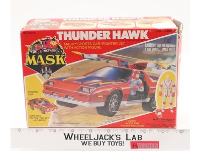 Thunderhawk Matt Trakker 100% Complete W/Box & Manual MASK 1985 Vintage
