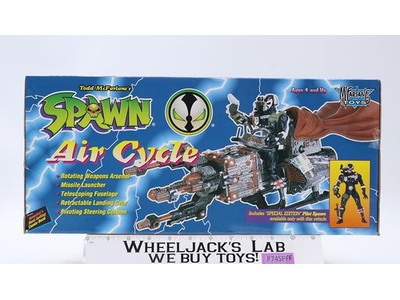 Air Cycle W/ Pilot Spawn 1995 McFarlane Toys Action Figure NEW SEALED