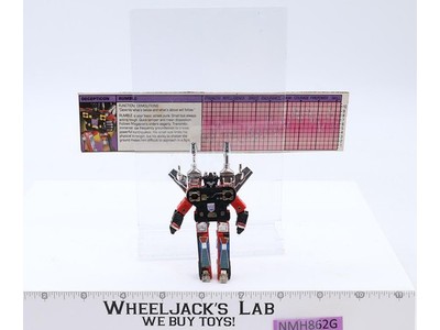 Rumble Cassette SILVER 100% Complete Vintage 1984 G1 Transformers Figure