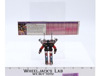 Rumble Cassette SILVER 100% Complete Vintage 1984 G1 Transformers Figure