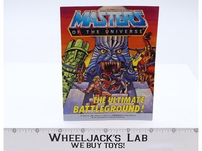 The Ultimate Battleground 1986 Mini Comic He-Man Masters of the Universe MOTU