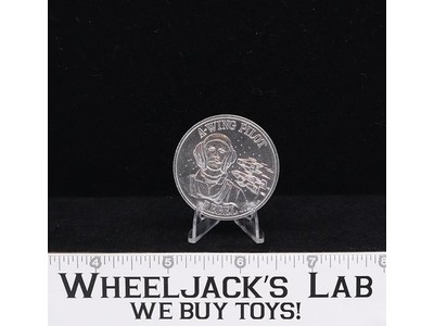 A-Wing Pilot Rebel Collectors Coin Last 17 Star Wars POTF 1984 Kenner Vintage