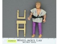 Kreese Sensei The Karate Kid Break-Away Chair 1986 Remco Toys Vintage Figure