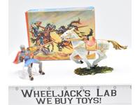 8868 Mounted Cavalry Soldier Norman W Lance Toy Soldiers Elastolin 70MM W/BOX