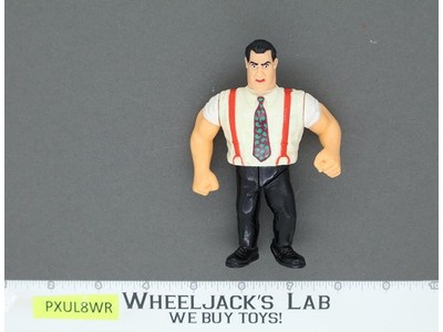 Irwin R. Schyster IRS 100% Complete WWF WWE Wrestling 1990 Hasbro Vintage Figure