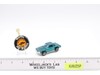 Mercedes Benz 280SL AQUA 1969 Redline Hot Wheels Mattel Vintage RL w/ Button