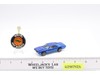 Custom Dodge Charger BLUE 1968 1969 Hot Wheels Mattel Vintage Redline RL