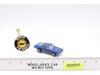 Custom Barracuda BLUE w/ White Int 1967 1968 Redline Hot Wheels Mattel w/ Button