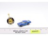 Custom Barracuda BLUE w/ White Int 1967 1968 Redline Hot Wheels Mattel w/ Button